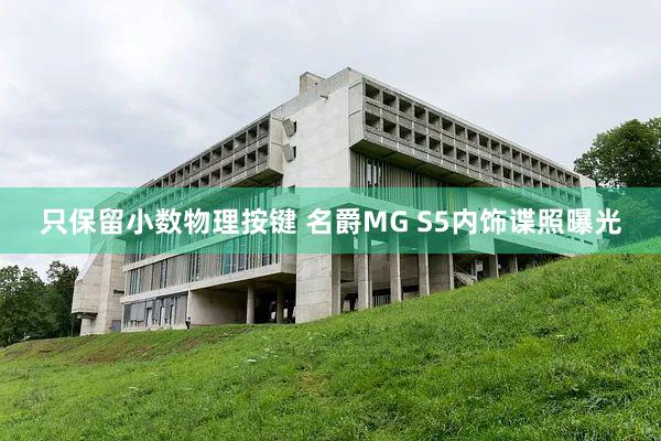 只保留小数物理按键 名爵MG S5内饰谍照曝光