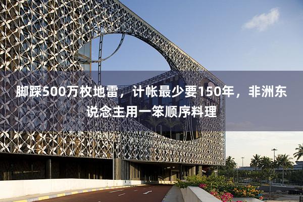 脚踩500万枚地雷，计帐最少要150年，非洲东说念主用一笨顺序料理